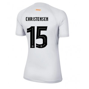 Barcelona Andreas Christensen #15 kläder Kvinnor 2022-23 Tredje Tröja Kortärmad